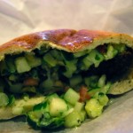 Sultan's Market's signature dish: the falafel sandwich