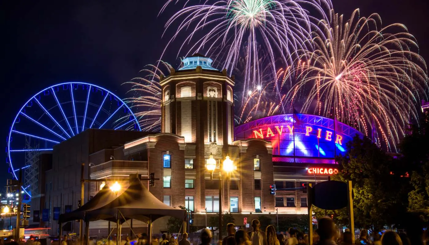 Navy Pier fireworks